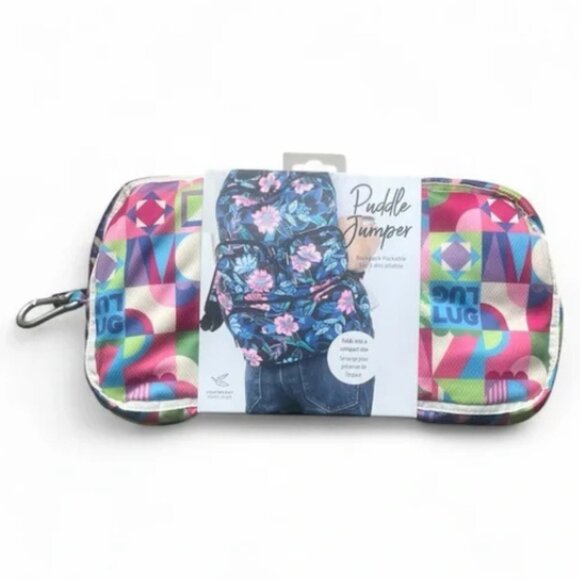 LUG NIP Small World Multi Travel Packable Foldable PUDDLE JUMPER SE Backpack - Picture 5 of 6